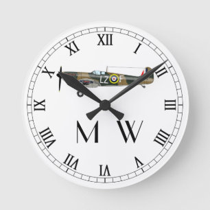 Spitfire Monogrammet Watch Rund Klocka