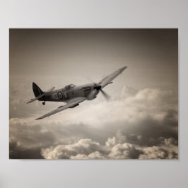Spitfire Patrol Poster