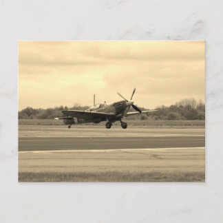 Spitfire Sepiatone Vykort