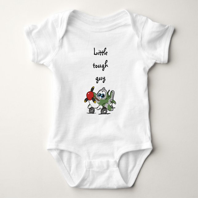 Spitfire ser ut som baby flygplan tee shirt (Framsida)