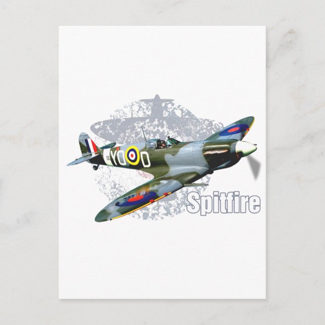 Spitfire Supersea Vykort (Framsida)