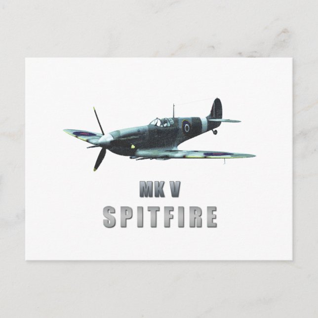 Spitfire Vykort (Framsida)