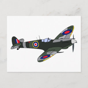 Spitfire Vykort