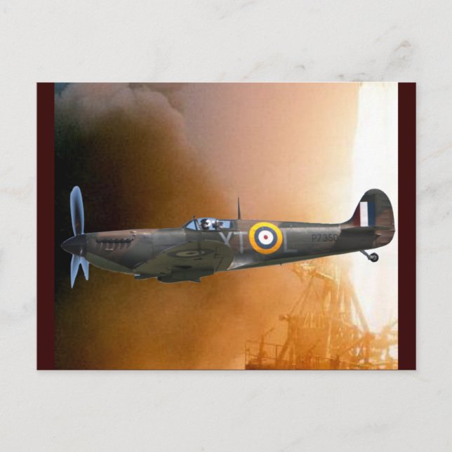 SPITFIRE VYKORT (Framsida)