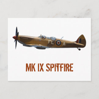 Spitfire-vykort Vykort