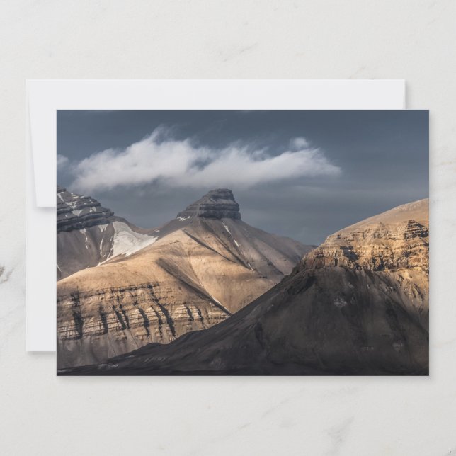 Spitsbergen Svalbard Card (Framsida)