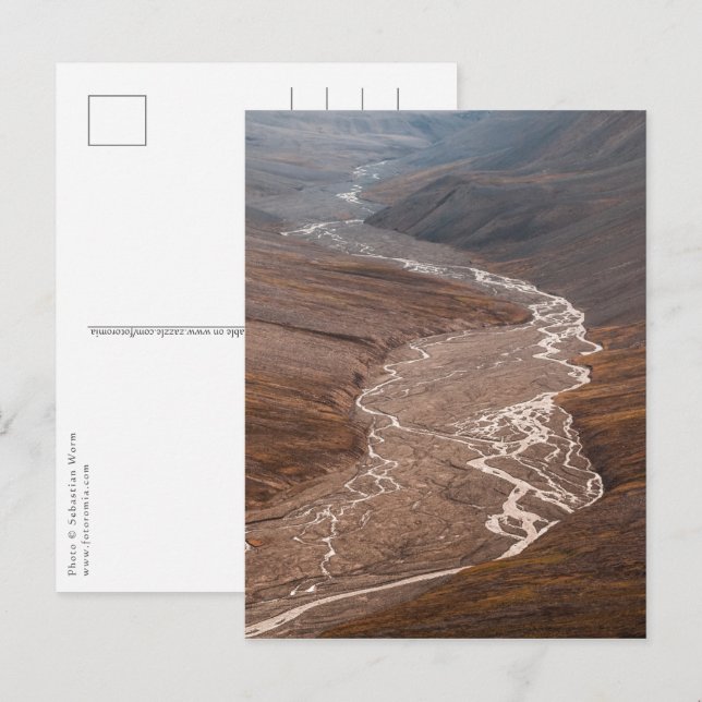 Spitsbergen Svalbard Vykort (Fram/baksida)