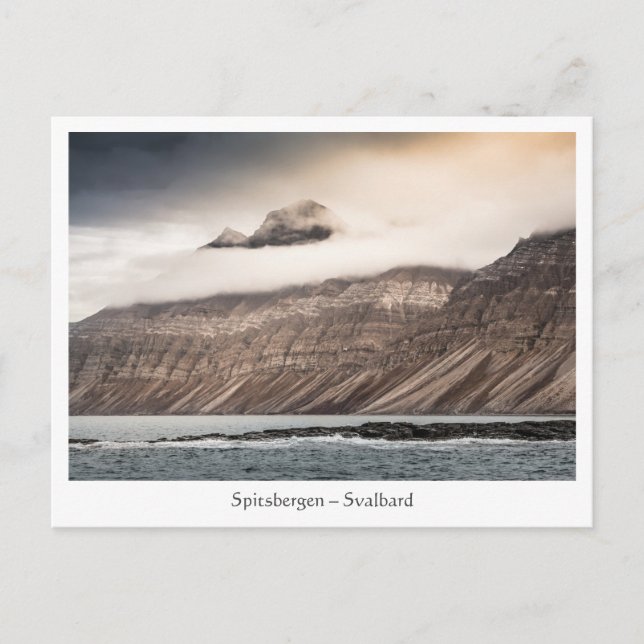 Spitsbergen Svalbard Vykort (Framsida)
