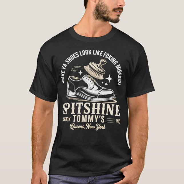 Spitshine Tommy's Shinebox T Shirt (Framsida)