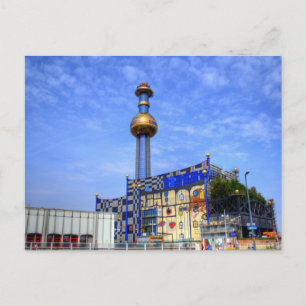 Spittelau, Wien, Österrike Vykort
