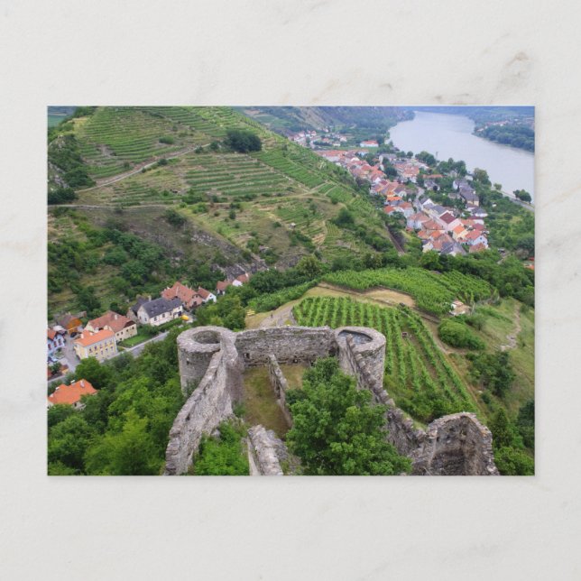 Spitz an der Donau Vykort (Framsida)