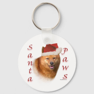 Spitz Santa Tassar Nyckelring