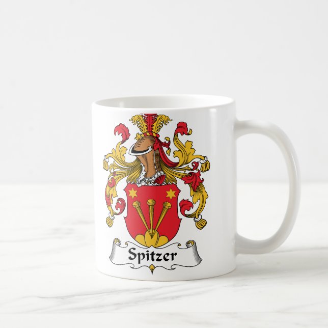 Spitzer familjvapensköld kaffemugg (Höger)