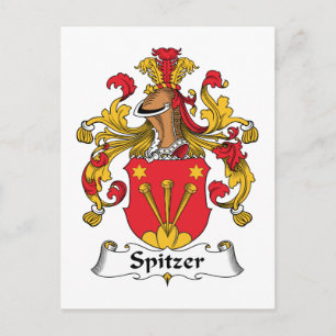 Spitzer Family Crest Vykort
