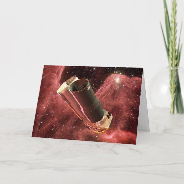 Spitzer-rymdteleskopets årsdag kort (Framsida)