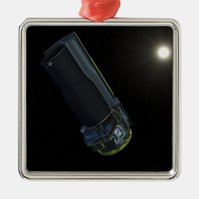 Spitzer sedd med synligt ljus julgransprydnad metall (Framsidan)