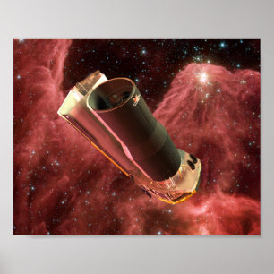 Spitzer Space Telescope-årsdag Poster