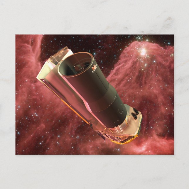 Spitzer Space Telescope-jubileum Vykort (Framsida)