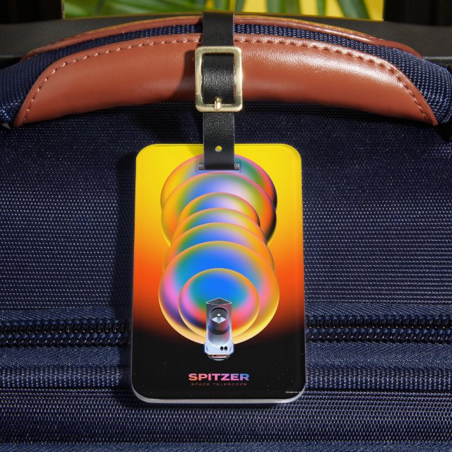 Spitzer Space Telescope Poster. Bagagebricka (Framsida Insitu 2)