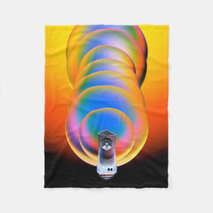 Spitzer Space Telescope Poster. Fleecefilt