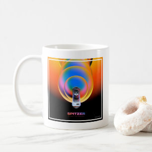 Spitzer Space Telescope Poster. Kaffemugg