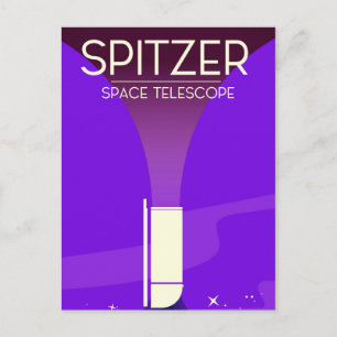Spitzer Space Telescope Vykort