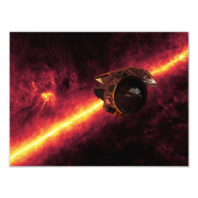 Spitzer synt mot infraröd himlar 2 fototryck (Framsidan)