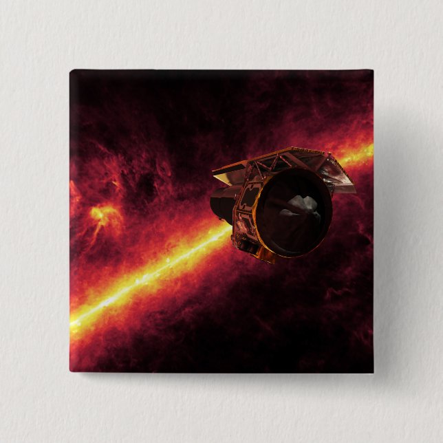 Spitzer synt mot infraröd himlar 2 knapp (Framsida)