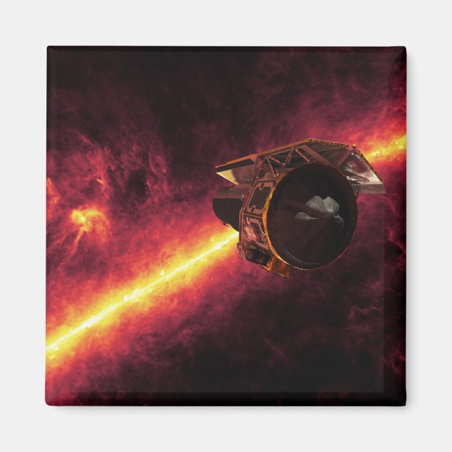 Spitzer synt mot infraröd himlar 2 magnet (Framsidan)