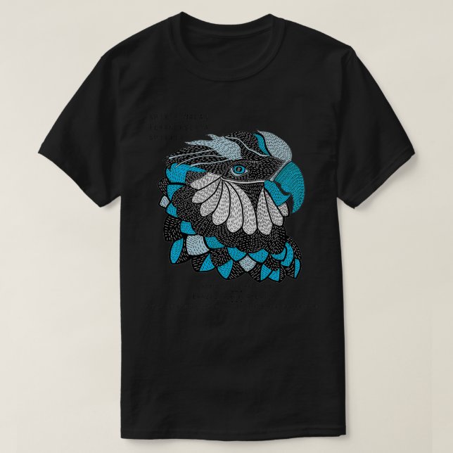 Spixx27s Macaw Cyanopsitta spixii T Shirt (Design framsida)