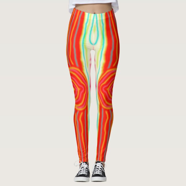 Splack, dubbla doodle. leggings (Framsida)