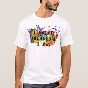 Splashy, färgstark och roligt! t shirt