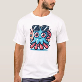 Splashy Octopus T Shirt