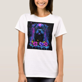 Splashy Pit Bull T Shirt