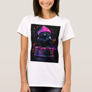 Splashy raven t shirt