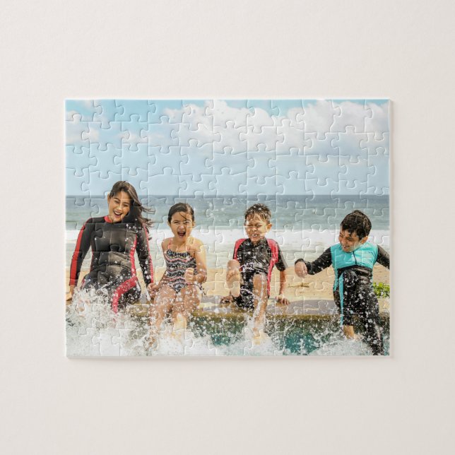 Splashy Summer Family Memories Jigsaw Puzzle Pussel (Horisontell)