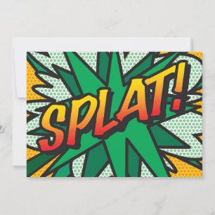 SPLAT Kul Färgrik Serietypografi