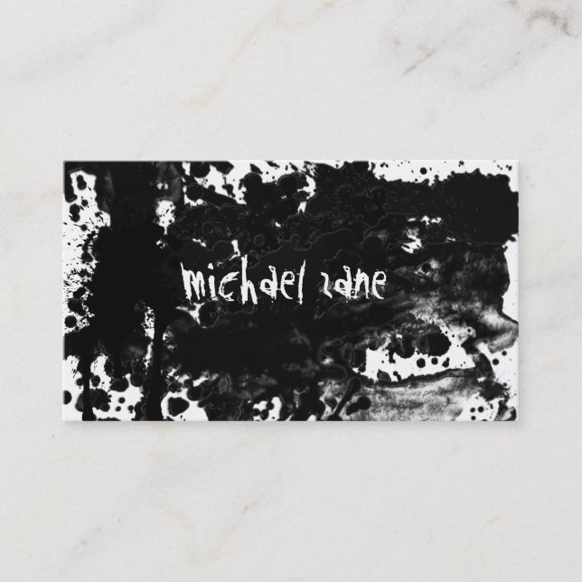 Splat v visitkort (Framsida)