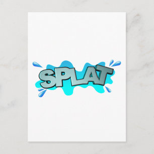Splat Vykort