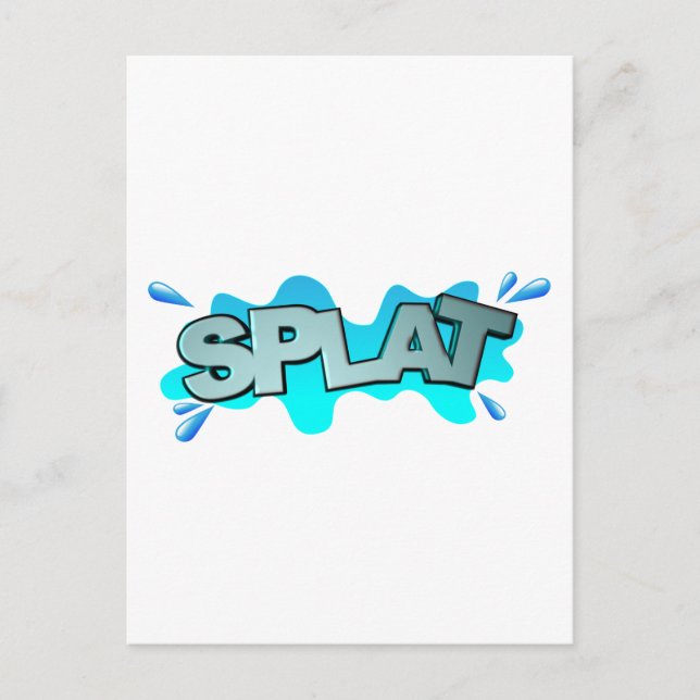 Splat Vykort (Framsida)