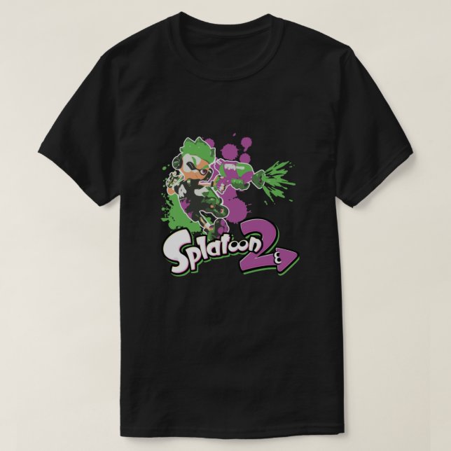 Splaton 2 Inkling Boy  T Shirt (Design framsida)