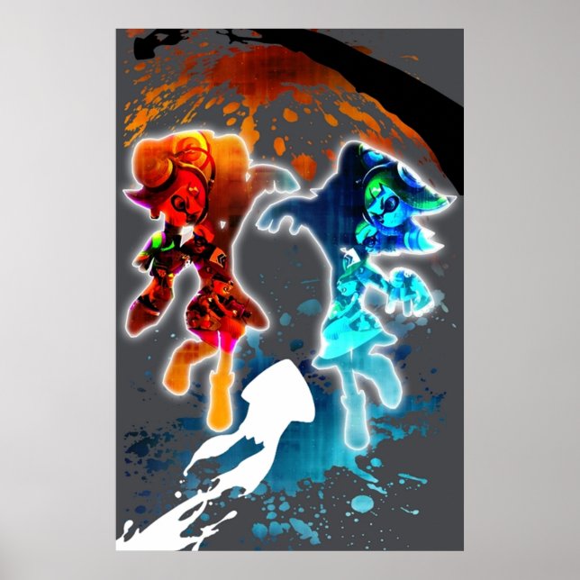Splatoon Battle Poster (Framsidan)
