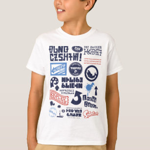 Splatoon Kanji Logotyp Mash Up-Poster T Shirt