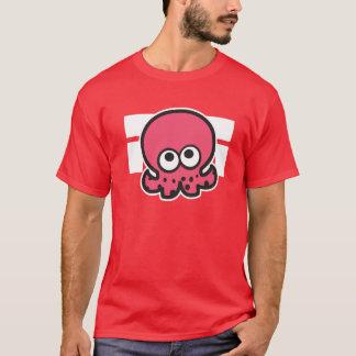Splatoon tioarmad bläckfiskskjorta med design på t shirt