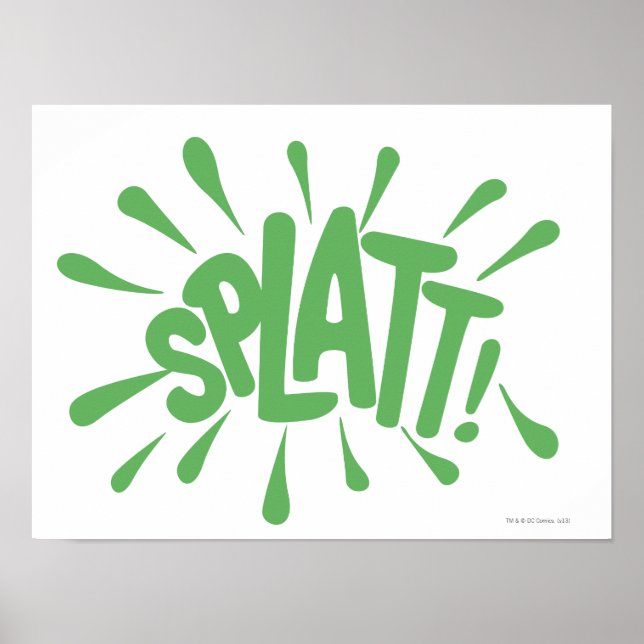 SPLATT! POSTER (Framsidan)