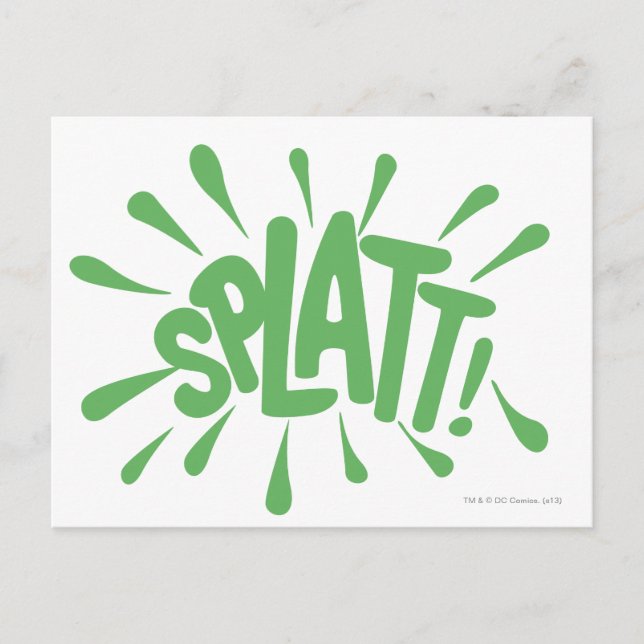 SPLATT! VYKORT (Framsida)