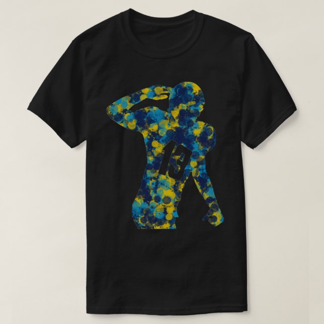 Splatter Allen T Shirt (Design framsida)