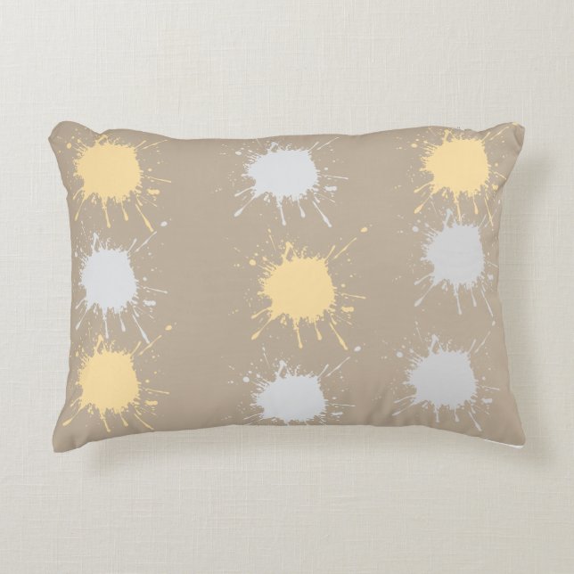 Splatter Burst Prydnadskudde (Framsidan)