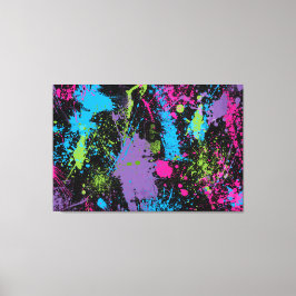 Splatter Canvastryck