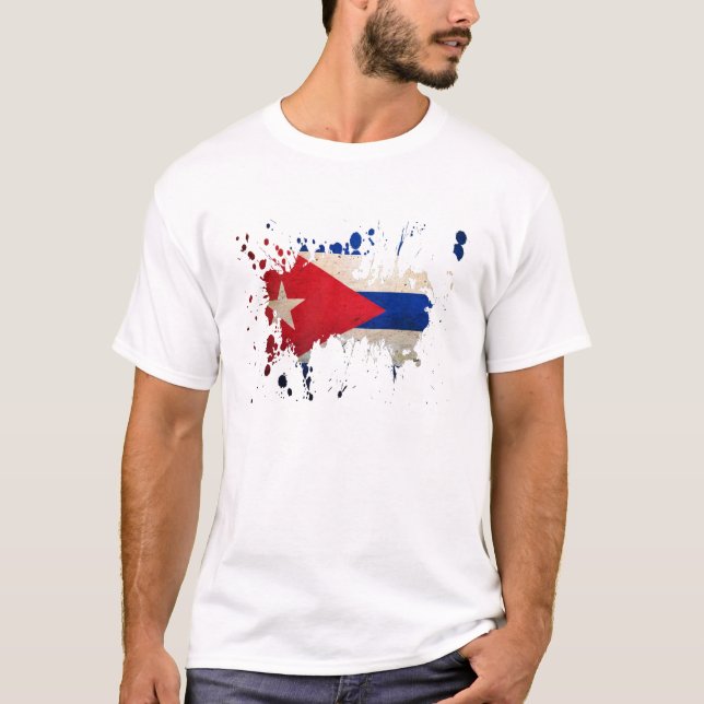 splatter cuba tee (Framsida)